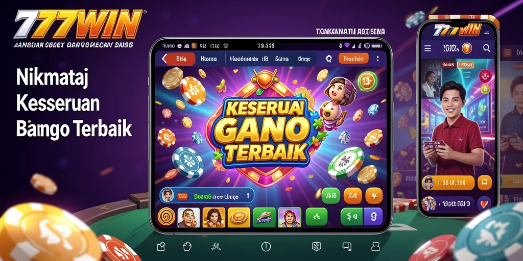 Tampilan gameplay menarik dari game Bingo 777WIN.