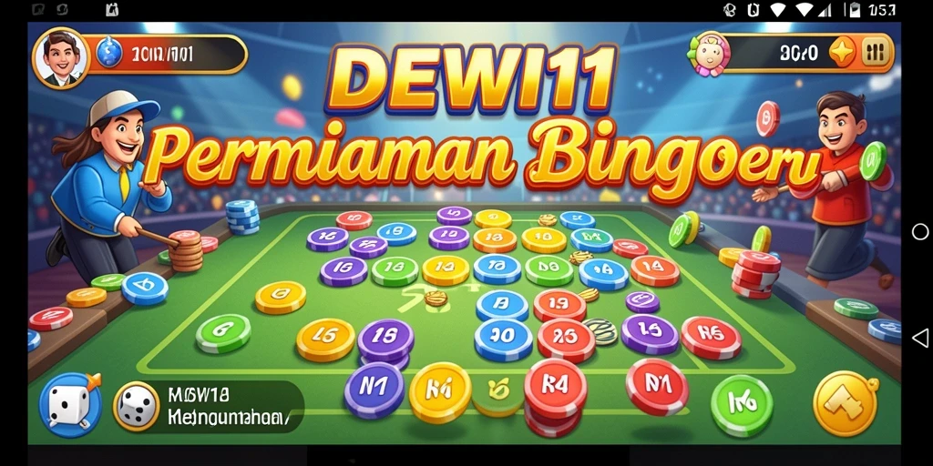 Tampilan menarik gameplay Bingo di DEWI11