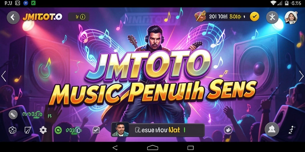 Tampilan gameplay JMTOTO dengan berbagai genre musik yang mendebarkan.
