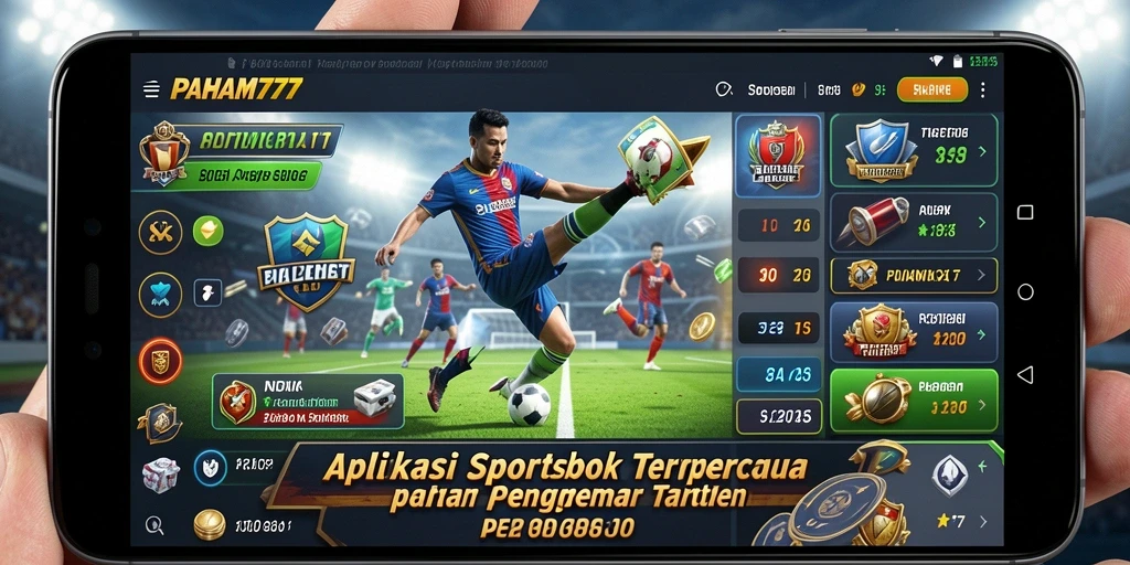 Tampilan antarmuka PAHAM777 yang menarik dan mudah dinavigasi.