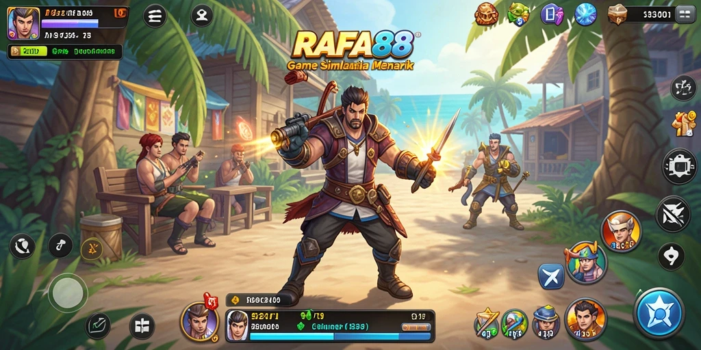 Pengalaman gameplay menarik di dunia simulasi RAFA88.