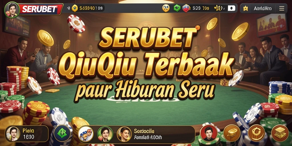 Tampilan gameplay seru QiuQiu di SERUBET