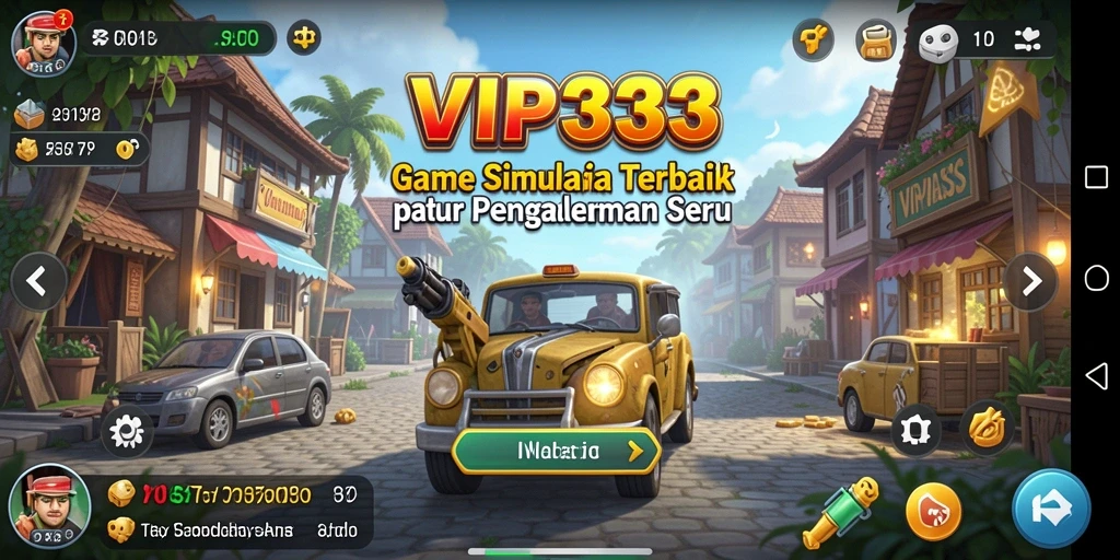 Tampilan gameplay yang menarik dan interaktif dari VIP333.